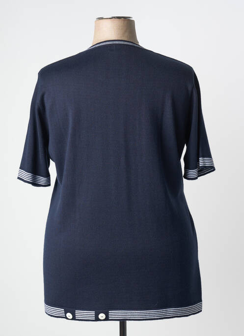 T-shirt coupe droite manches courtes bleu COLMAR femme