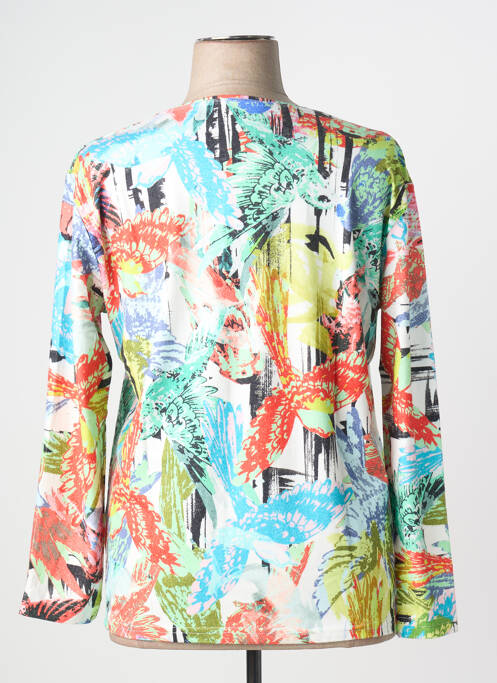 T-shirt manches longues manches longues bleu HC MHC femme