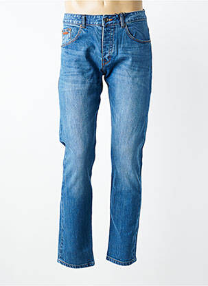 Jeans coupe slim stretch taille normale bleu DAYTONA homme