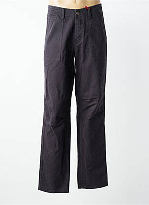 Pantalon chino poches taille normale gris IRON AND RESIN homme