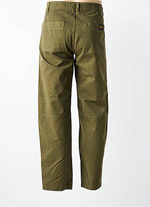 Pantalon chino poches taille normale vert DAYTONA homme