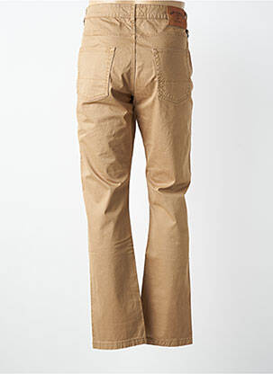 Pantalon chino stretch taille normale beige IRON AND RESIN homme