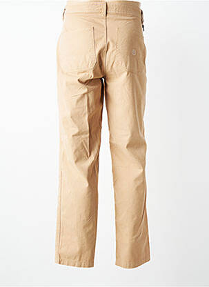 Pantalon chino tissage popeline taille normale beige IRON AND RESIN homme