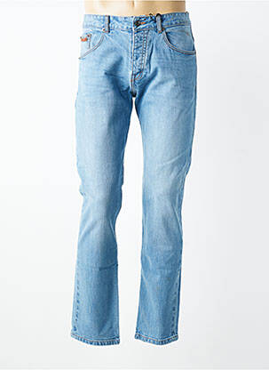 Jeans coupe slim fermeture boutonnée sur le devant taille normale bleu DAYTONA homme