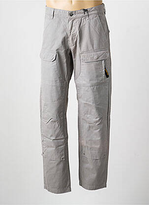 Pantalon cargo coupe droite taille normale gris DAYTONA homme
