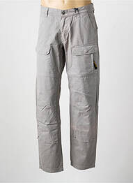 Pantalon cargo coupe droite taille normale gris DAYTONA homme