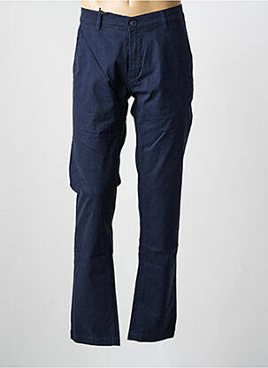 Pantalon chino stretch taille normale bleu DAYTONA homme