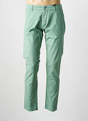 Pantalon chino stretch taille normale vert DAYTONA homme
