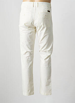 Pantalon droit coupe droite blanc DAYTONA homme