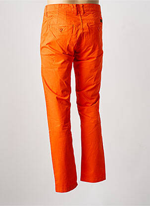 Pantalon droit coupe droite orange DAYTONA homme
