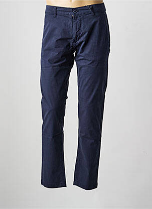 Pantalon chino stretch taille normale bleu DAYTONA homme