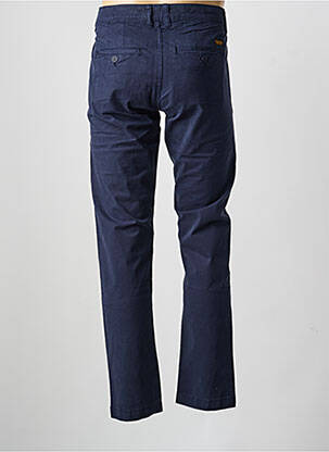 Pantalon chino stretch taille normale bleu DAYTONA homme