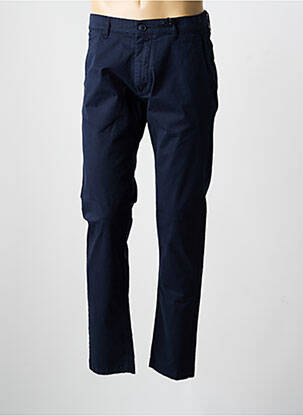 Pantalon chino stretch taille normale bleu DAYTONA homme