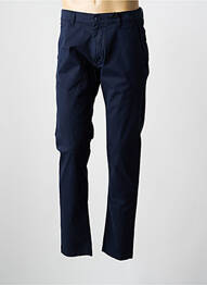 Pantalon chino stretch taille normale bleu DAYTONA homme