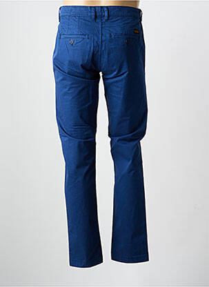 Pantalon chino stretch taille normale bleu DAYTONA homme