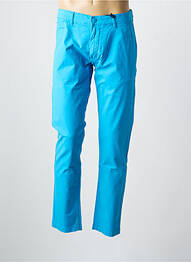 Pantalon chino stretch taille normale bleu DAYTONA homme