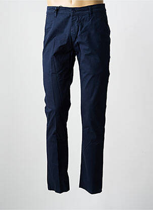 Pantalon chino stretch taille normale bleu DAYTONA homme
