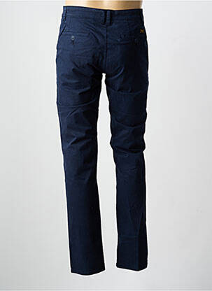 Pantalon chino stretch taille normale bleu DAYTONA homme