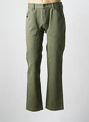 Pantalon droit taille normale taille normale vert IRON AND RESIN homme