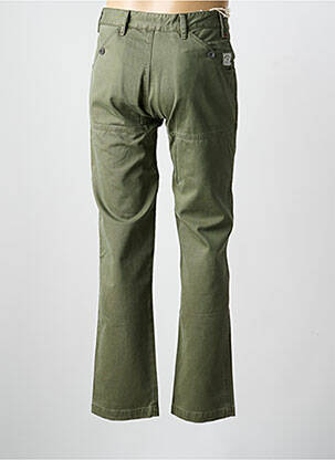 Pantalon droit taille normale taille normale vert IRON AND RESIN homme