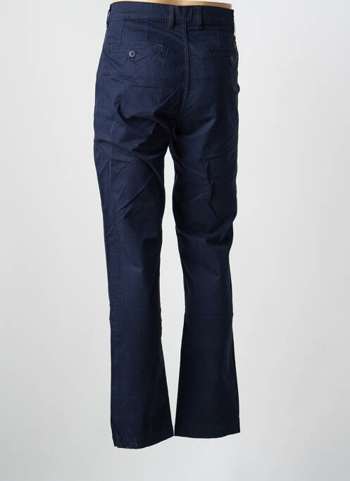 Pantalon chino stretch taille normale bleu DAYTONA homme