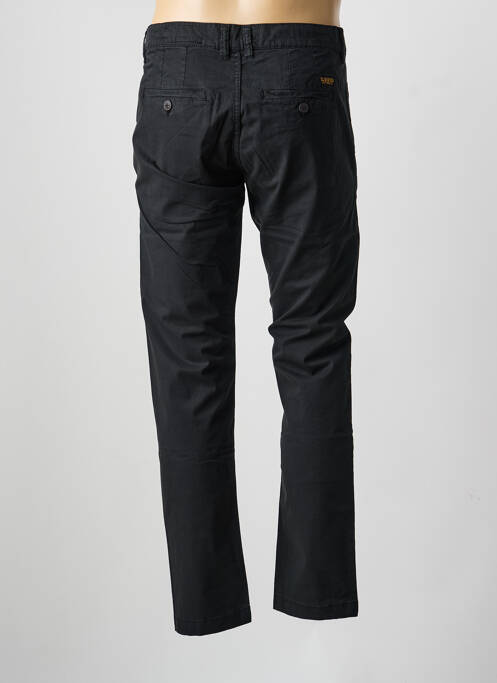 Pantalon droit coupe droite noir DAYTONA homme