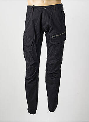 Pantalon slim stretch taille normale noir DAYTONA homme