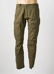 Pantalon slim stretch taille normale vert DAYTONA homme