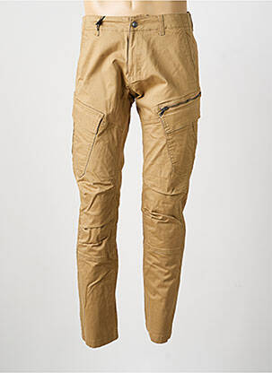 Pantalon slim stretch taille normale beige DAYTONA homme