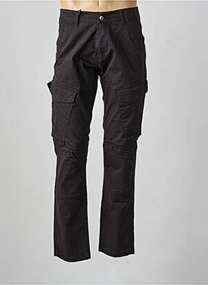 Pantalon cargo poches noir DAYTONA homme
