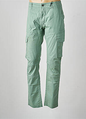 Pantalon cargo coupe droite vert DAYTONA femme
