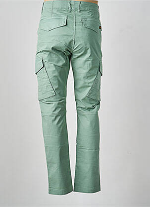 Pantalon cargo coupe droite vert DAYTONA femme
