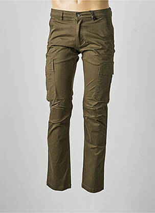 Pantalon cargo slim vert DAYTONA femme