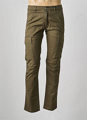 Pantalon cargo poches vert DAYTONA femme