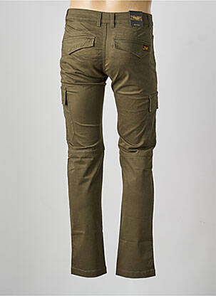 Pantalon cargo slim vert DAYTONA femme
