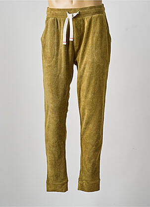 Pantalon slim taille élastique vert IRON AND RESIN femme