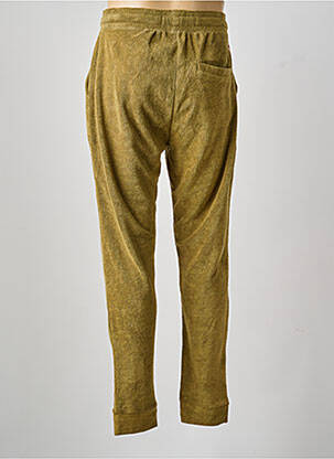 Pantalon slim taille élastique vert IRON AND RESIN femme