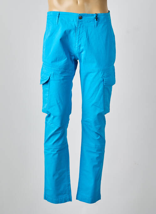 Pantalon cargo poches bleu DAYTONA homme