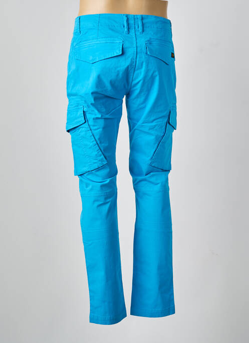 Pantalon cargo poches bleu DAYTONA homme