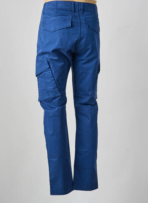 Pantalon cargo poches bleu fonce DAYTONA homme