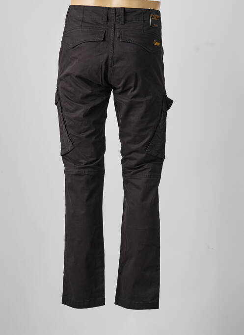 Pantalon cargo poches noir DAYTONA homme