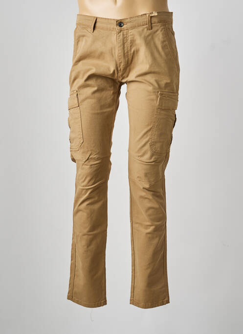 Pantalon cargo poches taille normale beige DAYTONA homme