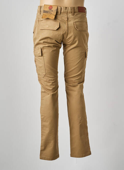 Pantalon cargo poches taille normale beige DAYTONA homme