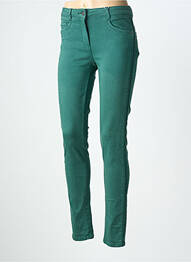 Jeans skinny taille normale taille normale vert C'EST BEAU LA VIE femme