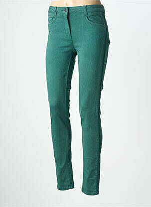 Jeans skinny taille normale taille normale vert C'EST BEAU LA VIE femme