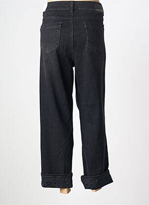 Jeans coupe droite stretch taille normale gris ANNA MONTANA femme