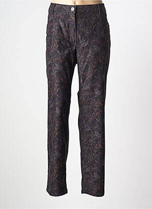 Pantalon droit stretch taille normale noir STARK femme