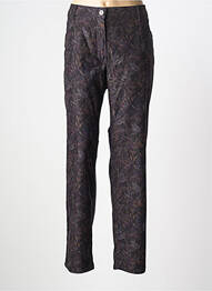 Pantalon droit stretch taille normale noir STARK femme