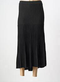 Jupe longue coupe fluide noir BARBARA LEBEK femme
