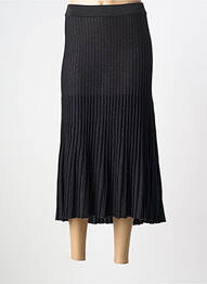 Jupe longue coupe fluide noir BARBARA LEBEK femme